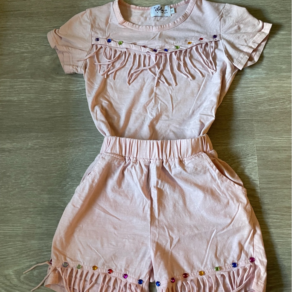 Kids Designer Brand matching set from Lola and the boys